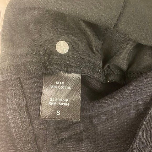 Ecru Lab Lace Up Ranger Black Distressed Shorts - Picture 8 of 8